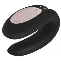 Stimulateur Connecté DOUBLE JOY Satisfyer Noir -FÉMINITÉS boutique stimulateur connecte double joy satisfyer noir 5