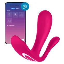 Stimulateur Connecté Satisfyer TOP SECRET 2 - 9 X 3cm Rose