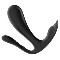 Stimulateur Connecté TOP SECRET + Satisfyer 9 X 3cm Noir -FÉMINITÉS boutique stimulateur connecte top secret satisfyer 9 x 3cm noir 2