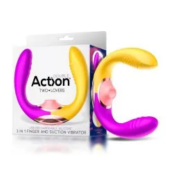 Action Stimulateur De Clitoris Et Point G TWO LOVERS