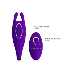 Stimulateur De Clitoris BILL Pretty Love 10 X 3.3 Cm Violet