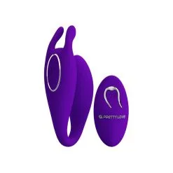 Stimulateur De Clitoris BILL Pretty Love 10 X 3.3 Cm Violet -FÉMINITÉS boutique stimulateur de clitoris bill pretty love 10 x 33 cm violet 3