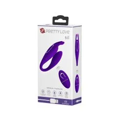 Stimulateur De Clitoris BILL Pretty Love 10 X 3.3 Cm Violet -FÉMINITÉS boutique stimulateur de clitoris bill pretty love 10 x 33 cm violet 5