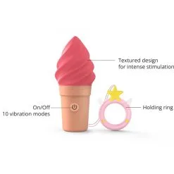 Love To Love Stimulateur De Clitoris CAND'ICE Raspberry Jolly -FÉMINITÉS boutique stimulateur de clitoris cand ice raspberry jolly 2