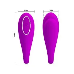 Stimulateur De Clitoris Connecté AUGUST Pretty Love 7 X 2.5 Cm Violet -FÉMINITÉS boutique stimulateur de clitoris connecte august pretty love 7 x 25 cm violet 5