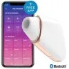 Stimulateur De Clitoris Connecté LOVE TRIANGLE Satisfyer Blanc