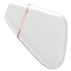 Stimulateur De Clitoris Connecté LOVE TRIANGLE Satisfyer Blanc -FÉMINITÉS boutique stimulateur de clitoris connecte love triangle satisfyer blanc 4