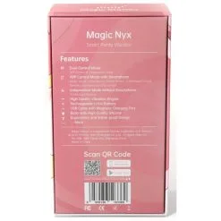 Magic Motion Stimulateur De Clitoris Connecté MAGIX NYX Rouge -FÉMINITÉS boutique stimulateur de clitoris connecte magix nyx rouge 1 4