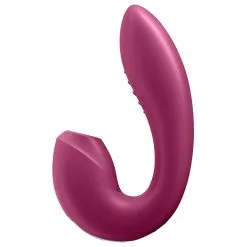 Stimulateur De Clitoris Connecté SUNRAY Satisfyer Framboise -FÉMINITÉS boutique stimulateur de clitoris connecte sunray satisfyer framboise 3