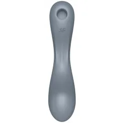 Stimulateur De Clitoris CURVY TRINITY 1 Satisfyer Gris -FÉMINITÉS boutique stimulateur de clitoris curvy trinity 1 satisfyer gris 2