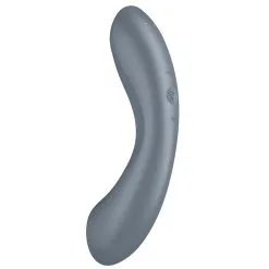 Stimulateur De Clitoris CURVY TRINITY 1 Satisfyer Gris -FÉMINITÉS boutique stimulateur de clitoris curvy trinity 1 satisfyer gris 4