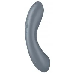Stimulateur De Clitoris CURVY TRINITY 1 Satisfyer Gris -FÉMINITÉS boutique stimulateur de clitoris curvy trinity 1 satisfyer gris 6