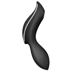 Stimulateur De Clitoris CURVY TRINITY 2 Satisfyer Noir -FÉMINITÉS boutique stimulateur de clitoris curvy trinity 2 satisfyer noir 6