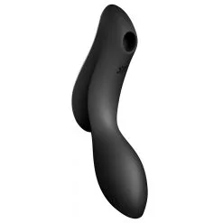 Stimulateur De Clitoris CURVY TRINITY 2 Satisfyer Noir -FÉMINITÉS boutique stimulateur de clitoris curvy trinity 2 satisfyer noir 7