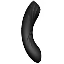 Stimulateur De Clitoris CURVY TRINITY 4 Satisfyer Noir -FÉMINITÉS boutique stimulateur de clitoris curvy trinity 4 satisfyer noir 5