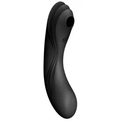 Stimulateur De Clitoris CURVY TRINITY 4 Satisfyer Noir -FÉMINITÉS boutique stimulateur de clitoris curvy trinity 4 satisfyer noir 6