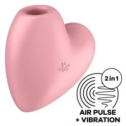 Stimulateur De Clitoris CUTIE HEART Satisfyer -FÉMINITÉS boutique stimulateur de clitoris cutie heart satisfyer 6