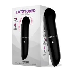 Latetobed Stimulateur De Clitoris DENZEL 13 X 2.8cm Noir 6 Latetobed Stimulateur De Clitoris DENZEL 13 X 2.8cm Noir -FÉMINITÉS boutique stimulateur de clitoris denzel 13 x 28cm noir 2