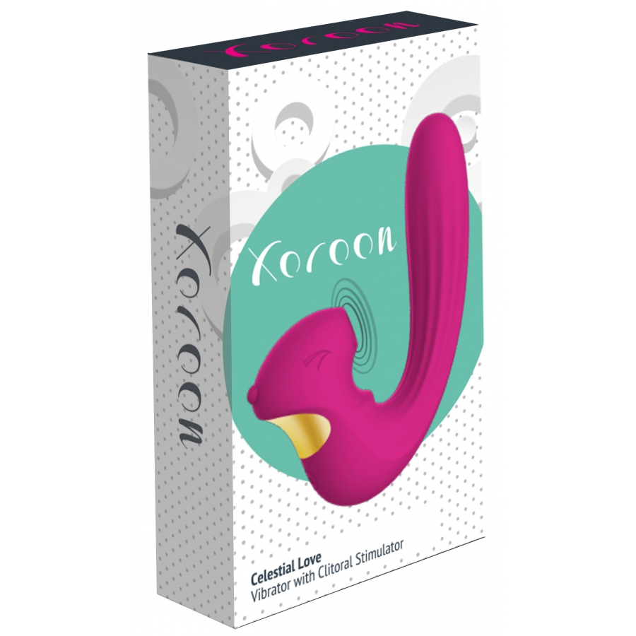 Xocoon Stimulateur De Clitoris Et Point G CELESTIAL 15cm Violet 2 Xocoon Stimulateur De Clitoris Et Point G CELESTIAL 15cm Violet – Image 2