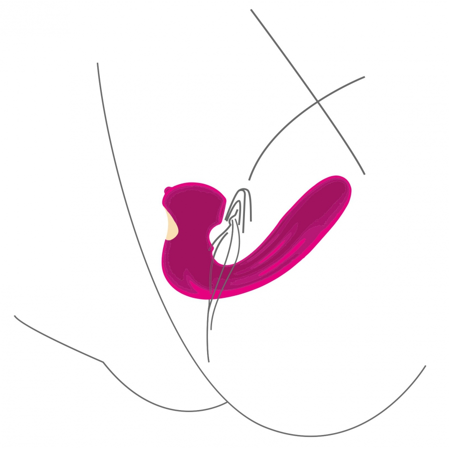 Xocoon Stimulateur De Clitoris Et Point G CELESTIAL 15cm Violet 8 Xocoon Stimulateur De Clitoris Et Point G CELESTIAL 15cm Violet – Image 8