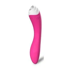 Generique Stimulateur De Clitoris Et Point G LICKY 20cm Rose