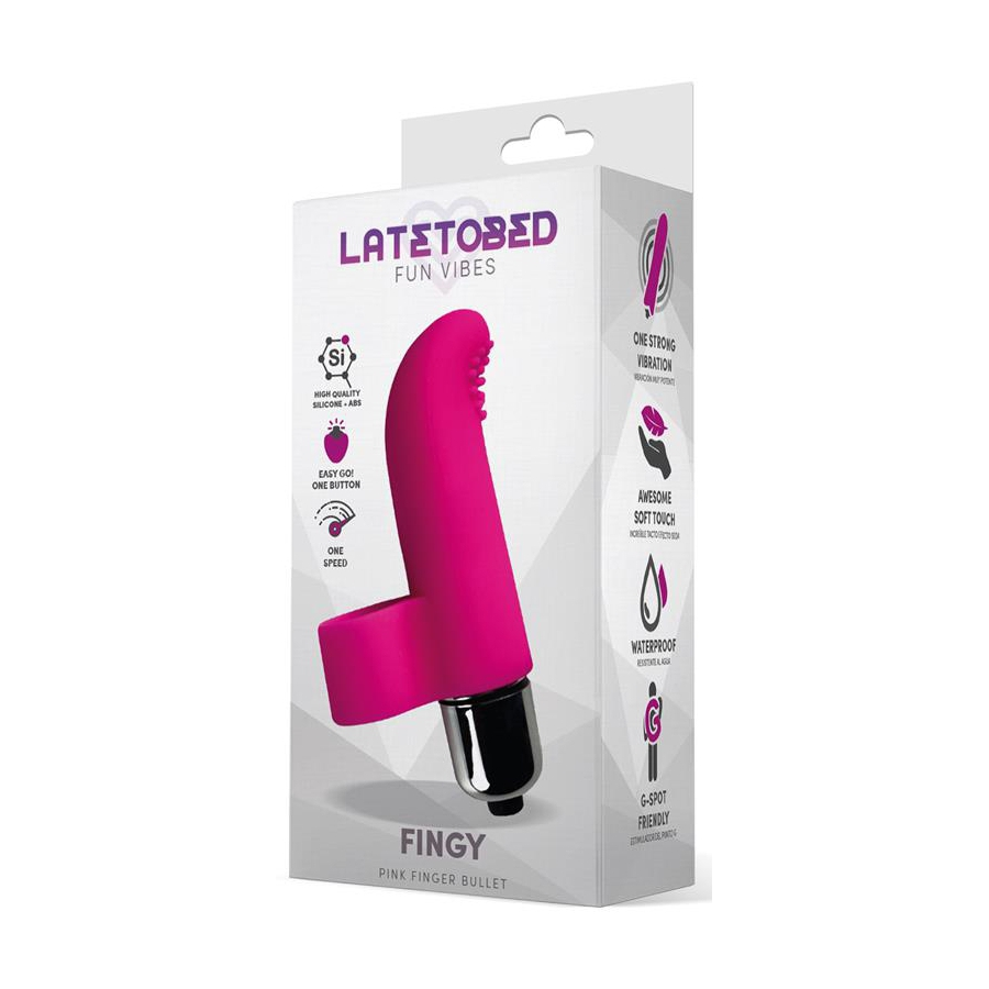 Latetobed Stimulateur De Clitoris FINGY Rose 2 Latetobed Stimulateur De Clitoris FINGY Rose – Image 2