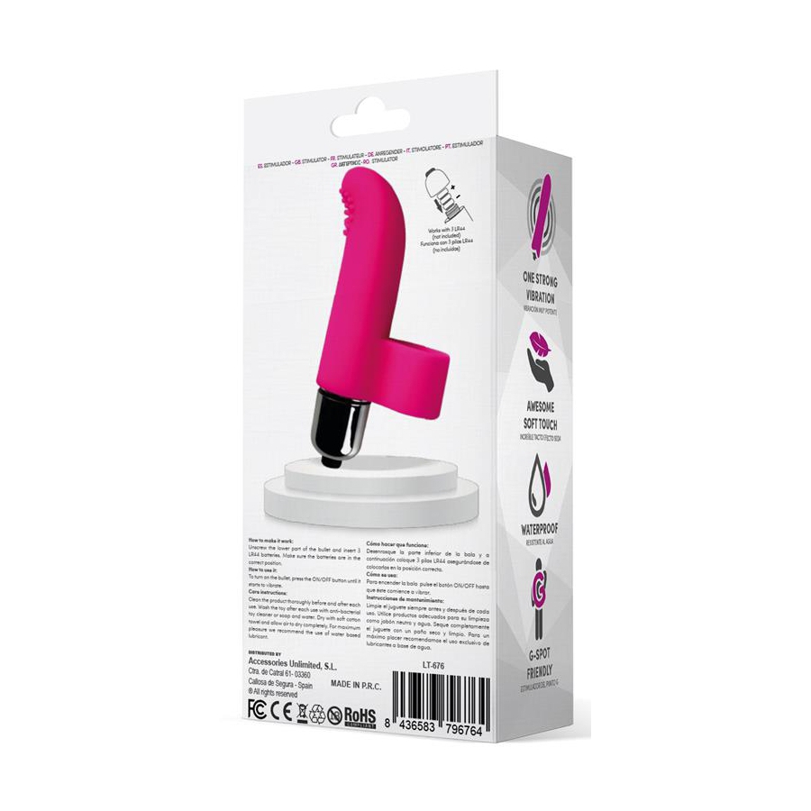 Latetobed Stimulateur De Clitoris FINGY Rose 4 Latetobed Stimulateur De Clitoris FINGY Rose – Image 4