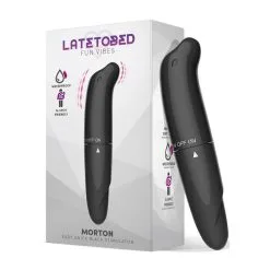 Latetobed Stimulateur De Clitoris MORTON 13 X 2.5cm Noir -FÉMINITÉS boutique stimulateur de clitoris morton 13 x 25cm noir 3