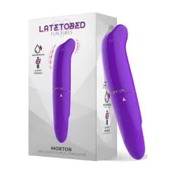 Latetobed Stimulateur De Clitoris MORTON 13 X 2.5cm Violet -FÉMINITÉS boutique stimulateur de clitoris morton 13 x 25cm violet 3