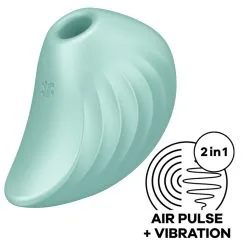 Stimulateur De Clitoris PEARL DIVER Satisfyer Menthe -FÉMINITÉS boutique stimulateur de clitoris pearl diver satisfyer menthe 6