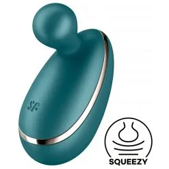 Satisfyer Stimulateur De Clitoris SPOT ON 1 Vert -FÉMINITÉS boutique stimulateur de clitoris spot on 1 vert 2