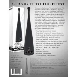 Evolved Stimulateur De Clitoris STRAIGHT TO THE POINT 17cm -FÉMINITÉS boutique stimulateur de clitoris straight to the point 17cm 5
