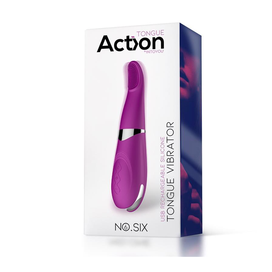 Action Stimulateur De Clitoris TONGUE VIBRATOR 19cm Violet 5 Action Stimulateur De Clitoris TONGUE VIBRATOR 19cm Violet – Image 5