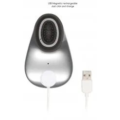 Stimulateur De Clitoris TWITCH Argent -FÉMINITÉS boutique stimulateur de clitoris twitch argent 4