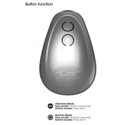 Stimulateur De Clitoris TWITCH Argent -FÉMINITÉS boutique stimulateur de clitoris twitch argent 5