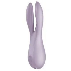 Stimulateur De Clitoris Vibrant THREESOME 2 Satisfyer Violet -FÉMINITÉS boutique stimulateur de clitoris vibrant threesome 2 satisfyer violet 5