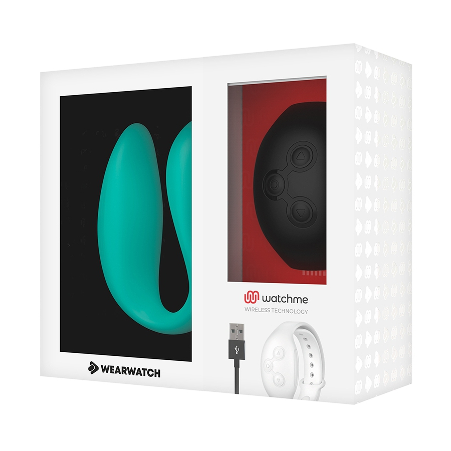 WEARWATCH Stimulateur DUAL PLEASURE Turquoise 2 WEARWATCH Stimulateur DUAL PLEASURE Turquoise – Image 2