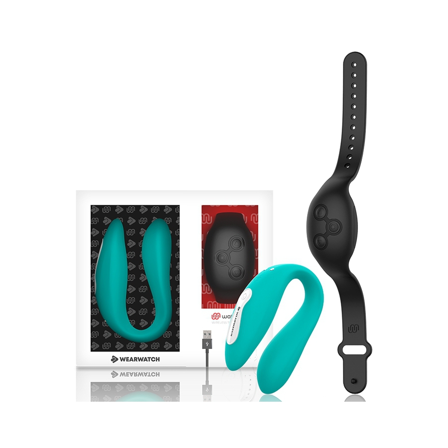 WEARWATCH Stimulateur DUAL PLEASURE Turquoise 3 WEARWATCH Stimulateur DUAL PLEASURE Turquoise – Image 3
