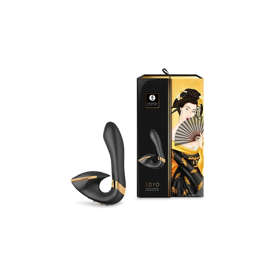 Stimulateur Intime Shunga SOYO Noir 2 Stimulateur Intime Shunga SOYO Noir – Image 2