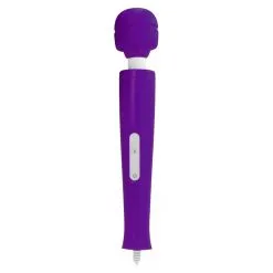 Gc Stimulateur MEGA WAND 32cm - Tête 6cm Violet