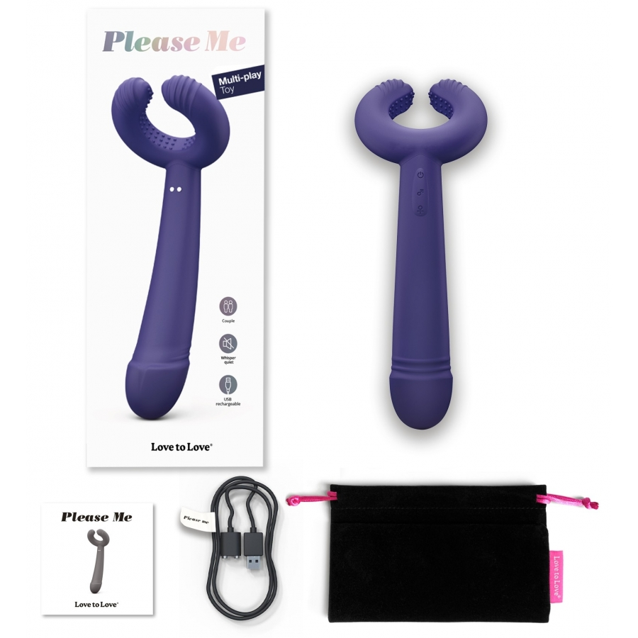 Stimulateur PLEASE ME Love To Love Indigo 2 Stimulateur PLEASE ME Love To Love Indigo – Image 2