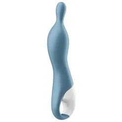 Stimulateur Point G A-MAZING 1 Satisfyer Bleu -FÉMINITÉS boutique stimulateur point g a mazing 1 satisfyer bleu 7