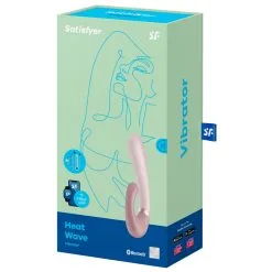 Stimulateur Point G Connecté HEAT WAVE Satisfyer 14 X 3.5cm -FÉMINITÉS boutique stimulateur point g connecte heat wave satisfyer 14 x 35cm 2