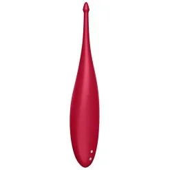 Stimulateur TWIRLING FUN Satisfyer 17cm Rouge -FÉMINITÉS boutique stimulateur twirling fun satisfyer 17cm rouge 3