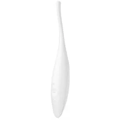 Stimulateur TWIRLING JOY Satisfyer 17cm Blanc -FÉMINITÉS boutique stimulateur twirling joy satisfyer 17cm blanc 2