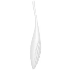 Stimulateur TWIRLING JOY Satisfyer 17cm Blanc -FÉMINITÉS boutique stimulateur twirling joy satisfyer 17cm blanc 3