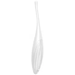 Stimulateur TWIRLING JOY Satisfyer 17cm Blanc -FÉMINITÉS boutique stimulateur twirling joy satisfyer 17cm blanc 4
