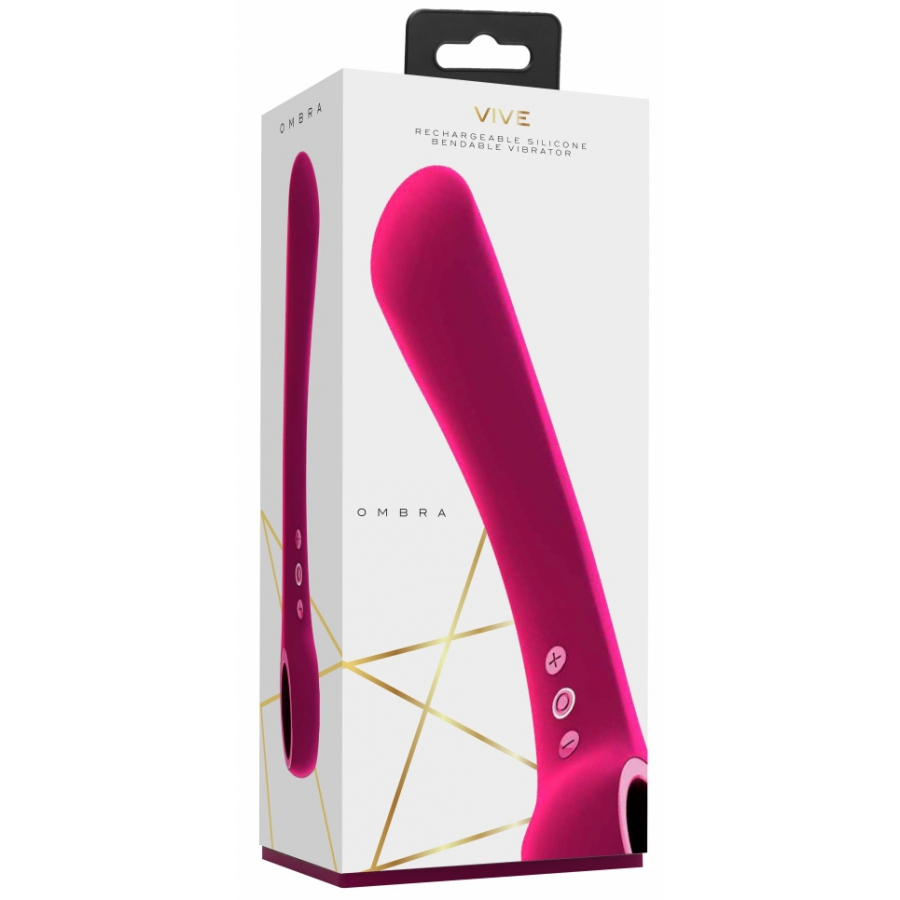 Stimulateur Vibrant OMBRA Vive 12 X 3.5cm Rose 2 Stimulateur Vibrant OMBRA Vive 12 X 3.5cm Rose – Image 2