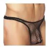 Male Power String BONG THONG Noir