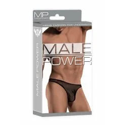 Male Power String BONG THONG Noir -FÉMINITÉS boutique string bong thong noir 2